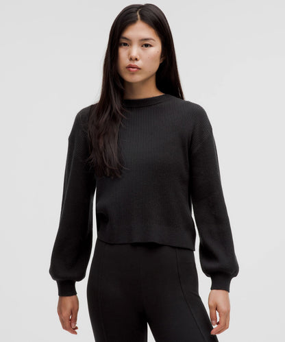 Reversible Crossover Sweater