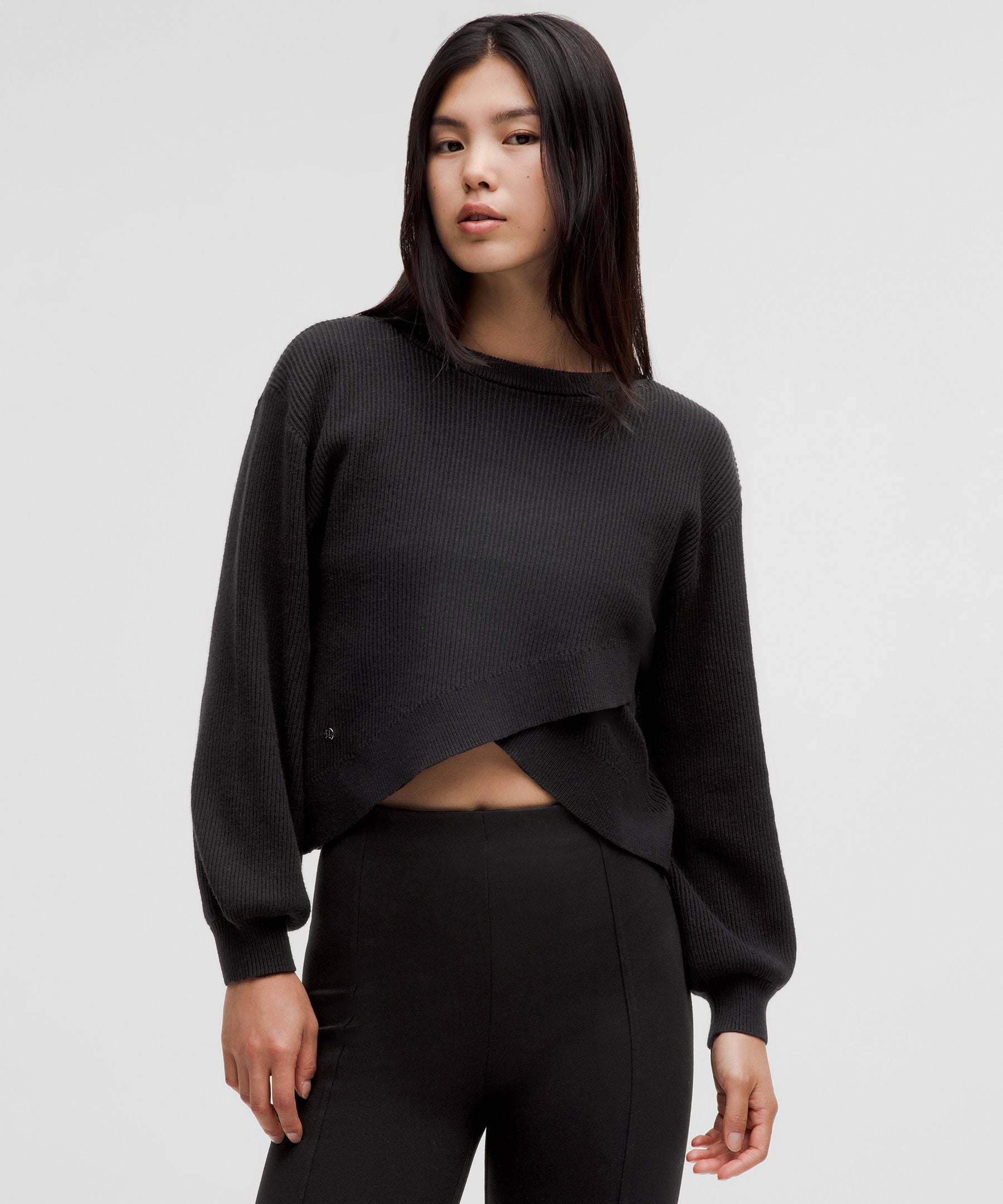 Reversible Crossover Sweater