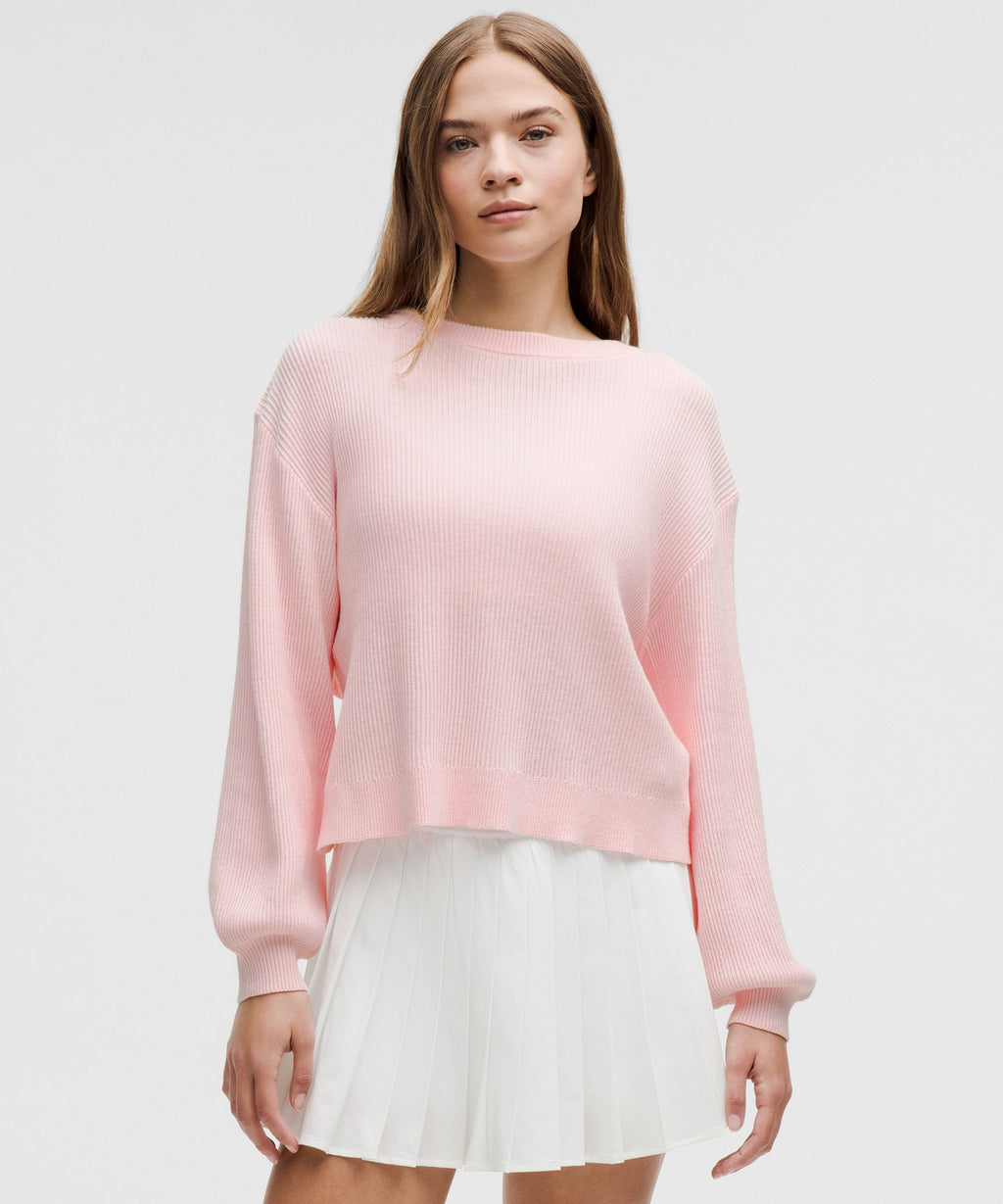 Reversible Crossover Sweater