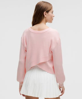 Reversible Crossover Sweater