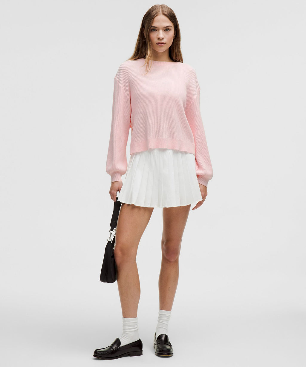 Reversible Crossover Sweater