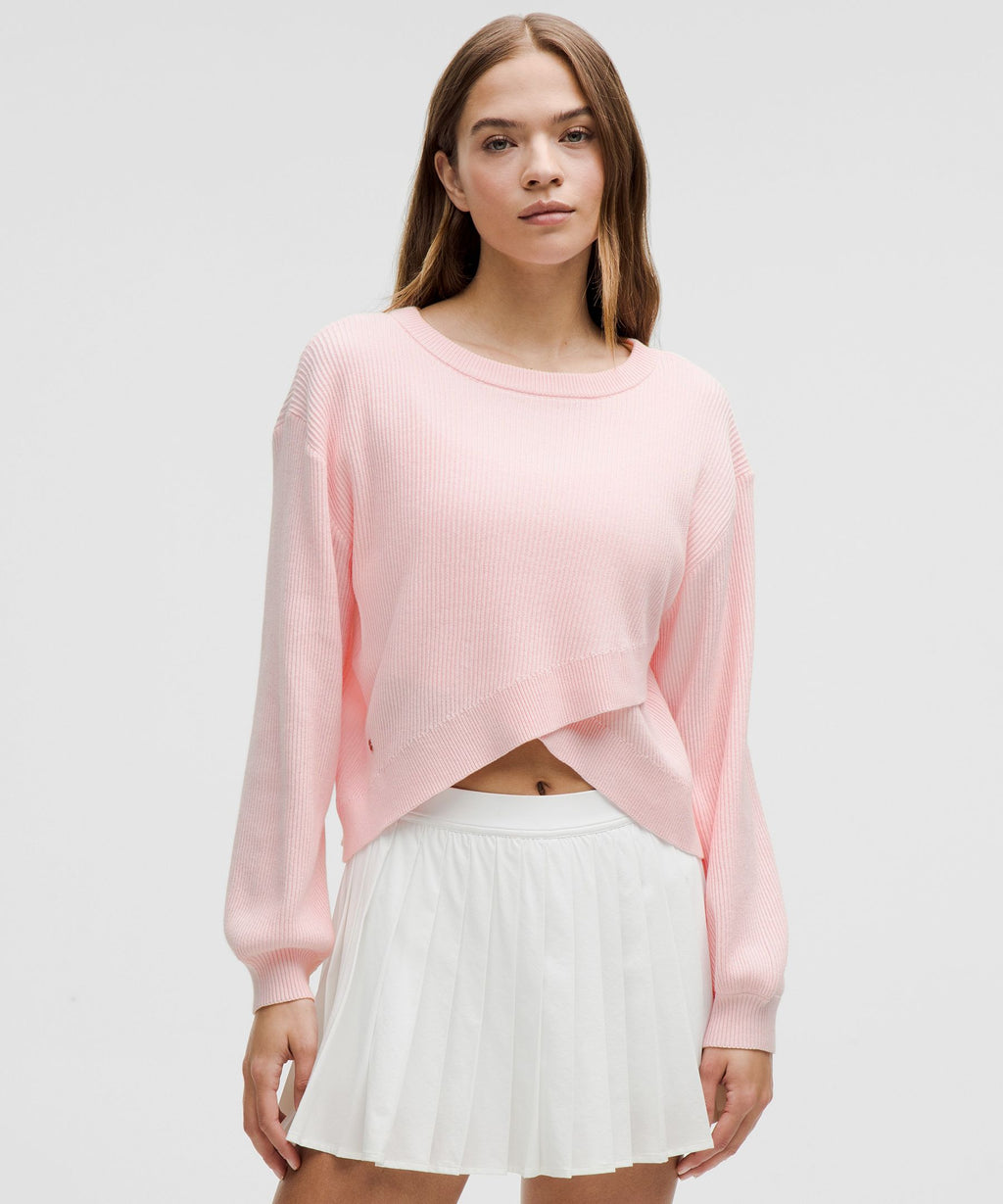 Reversible Crossover Sweater