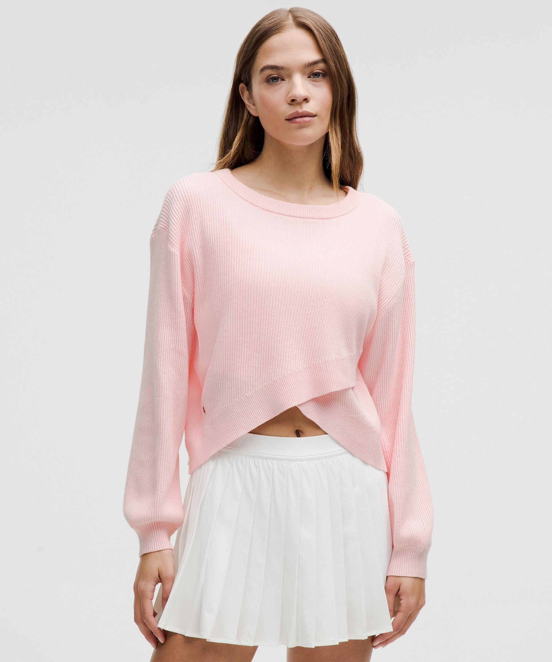 Reversible Crossover Sweater