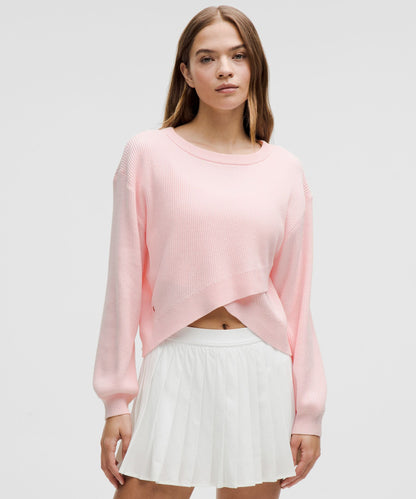 Reversible Crossover Sweater