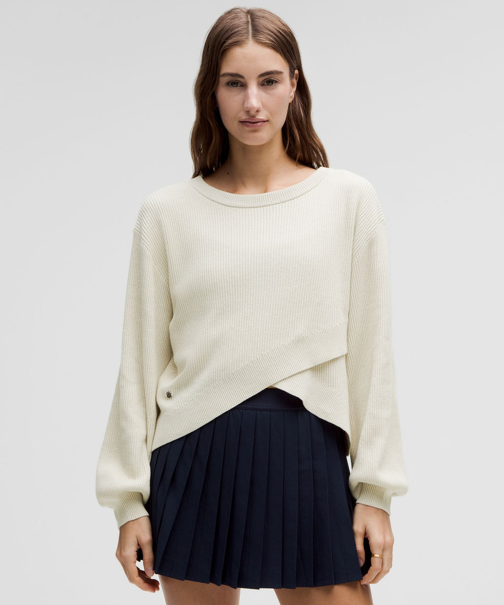 Reversible Crossover Sweater