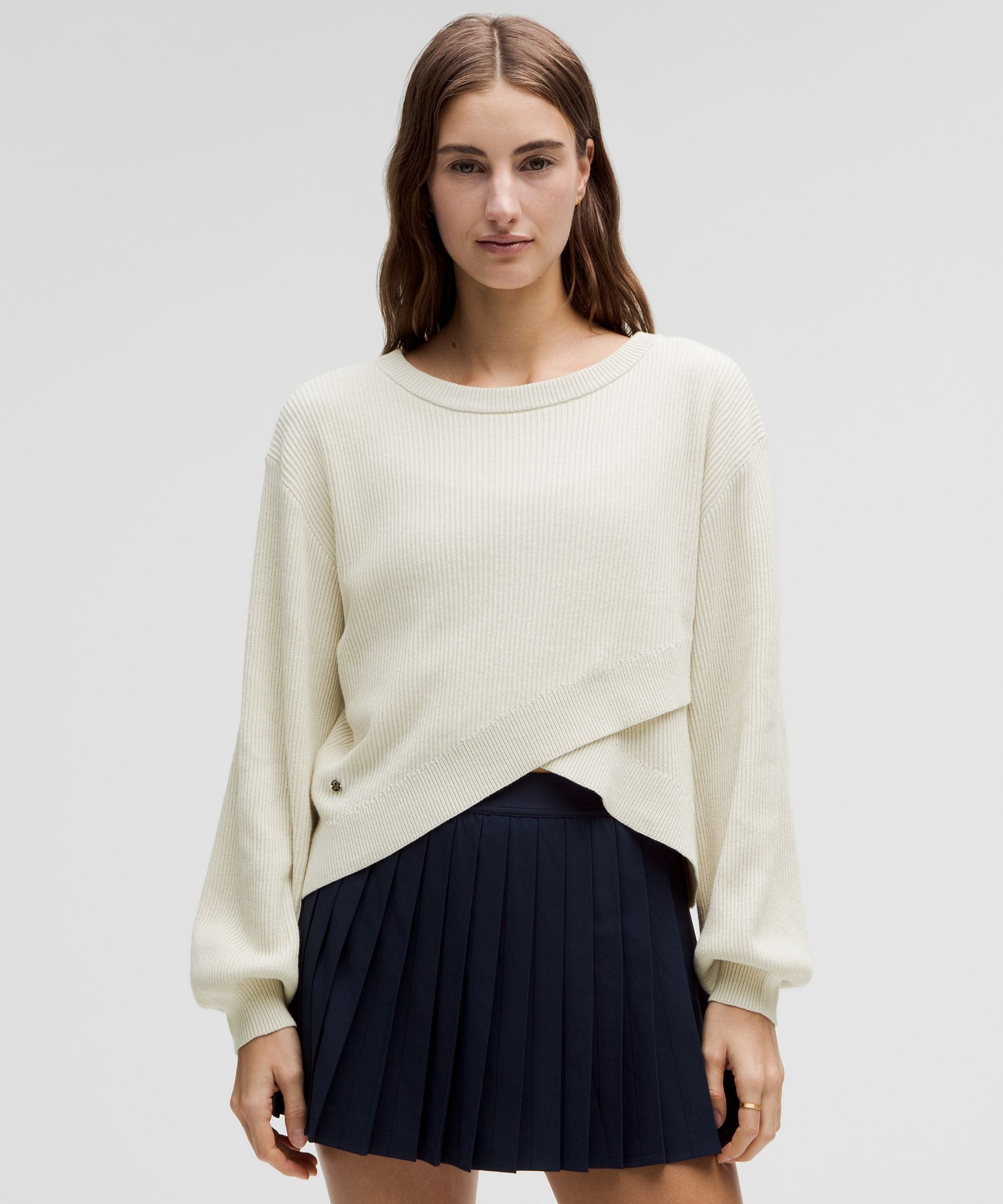 Reversible Crossover Sweater