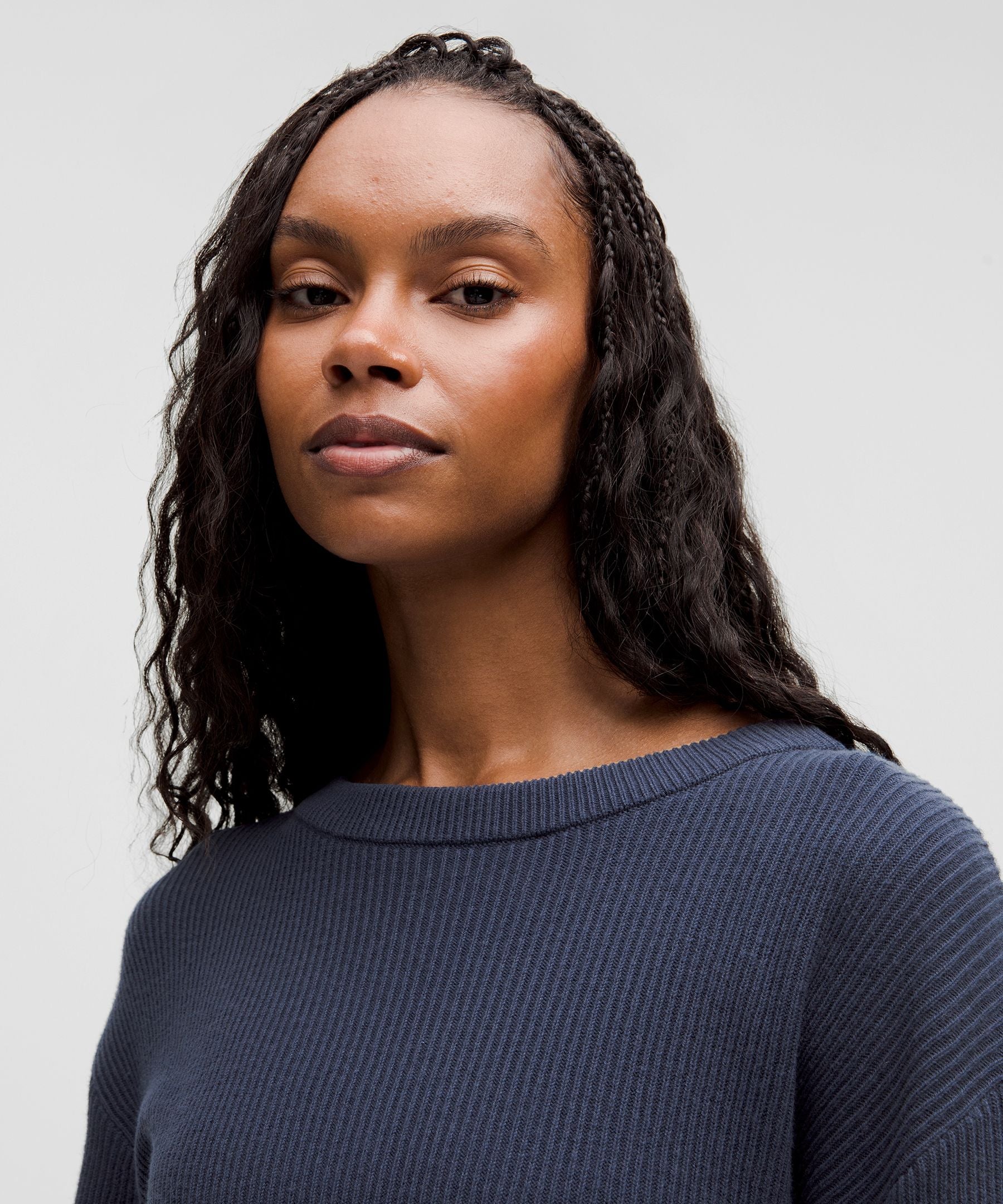 Reversible Crossover Sweater