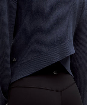Reversible Crossover Sweater