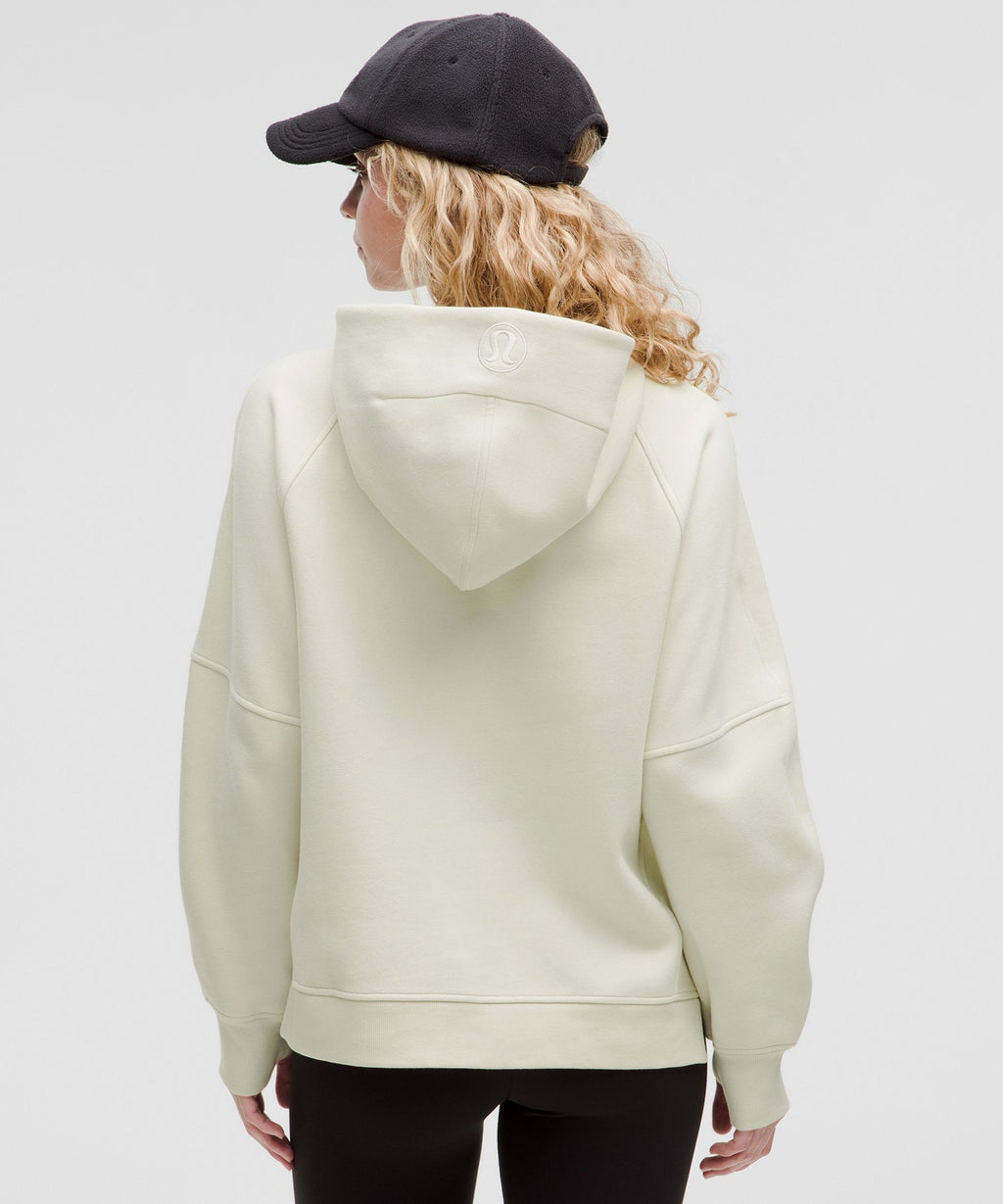 Scuba Oversized Side-Slit Hoodie