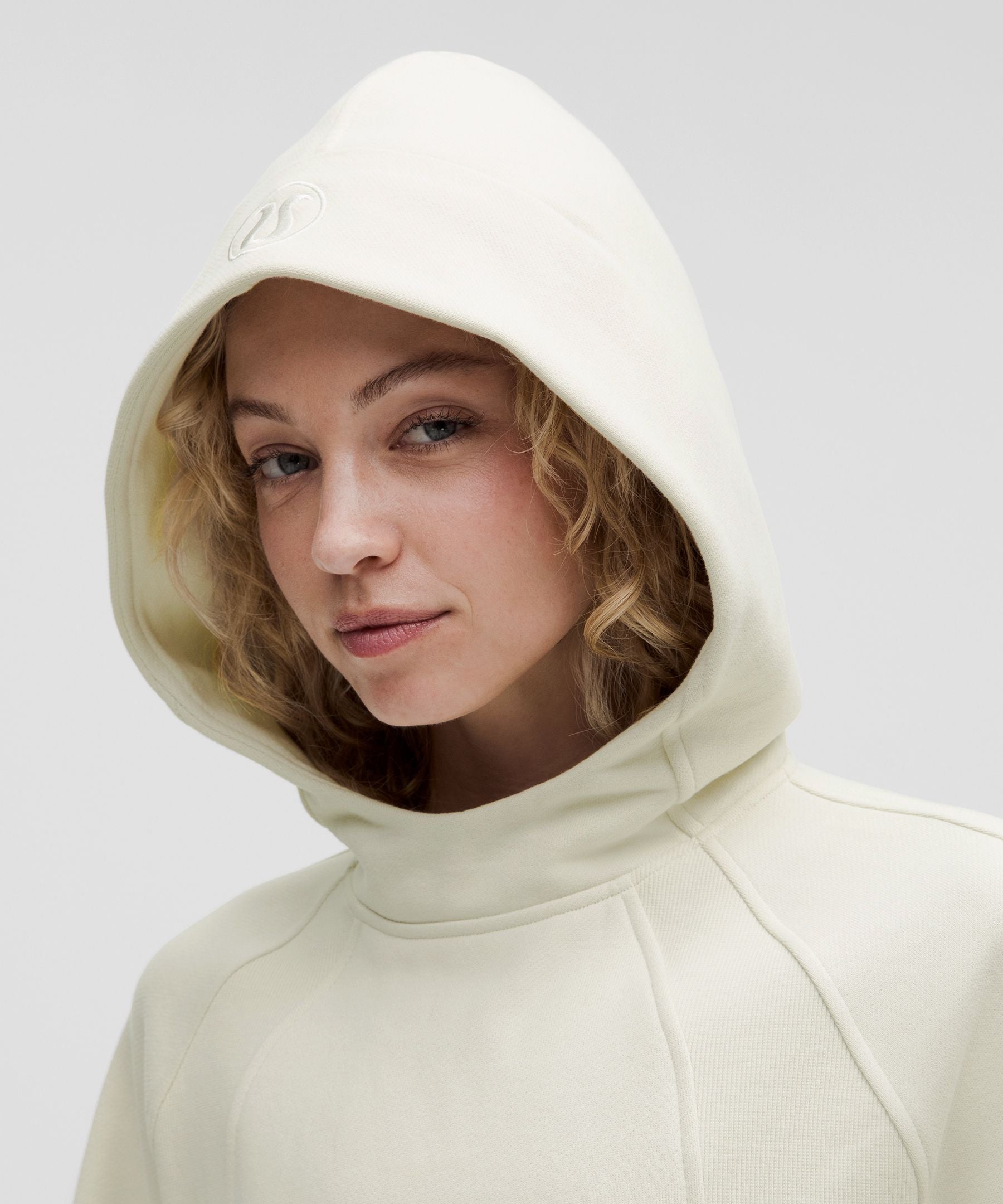 Scuba Oversized Side-Slit Hoodie