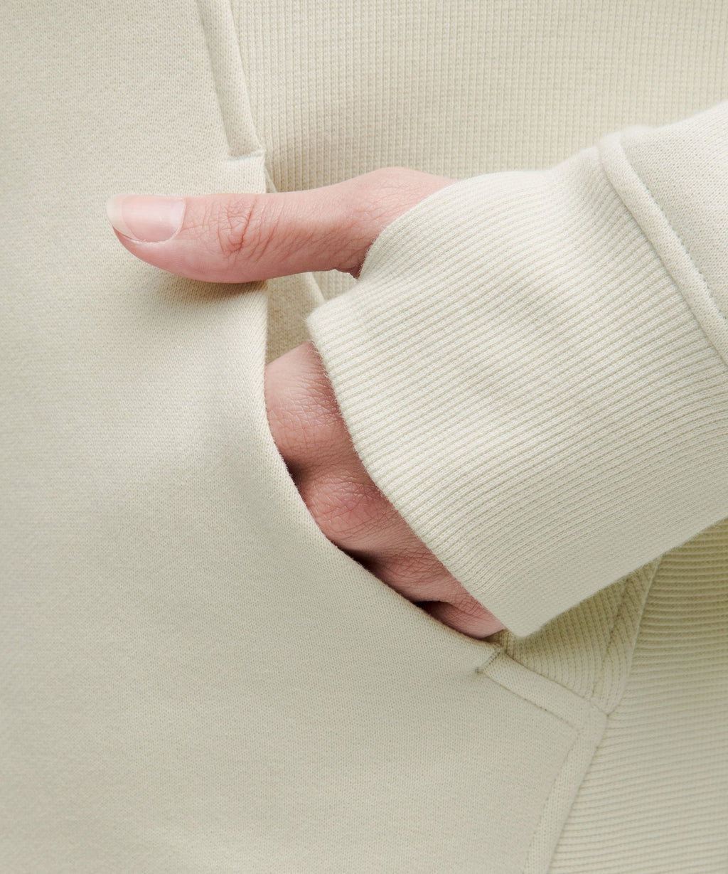 Scuba Oversized Side-Slit Hoodie