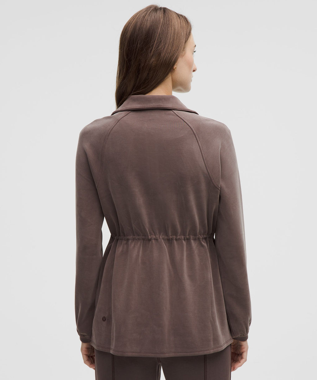 Softstreme Cinch-Waist Full-Zip Jacket
