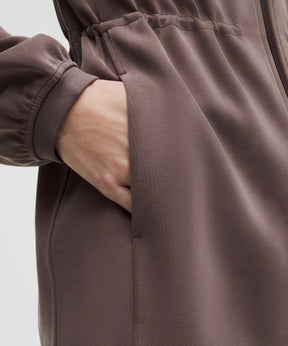 Softstreme Cinch-Waist Full-Zip Jacket