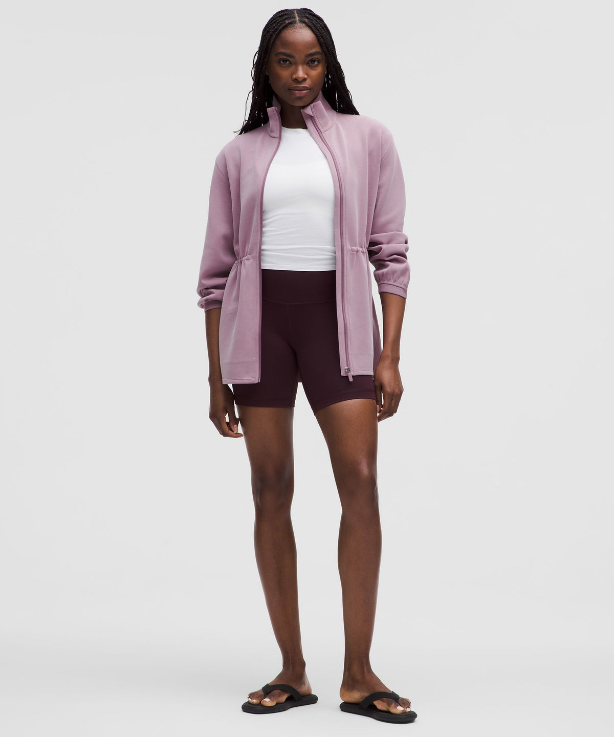 Softstreme Cinch-Waist Full-Zip Jacket