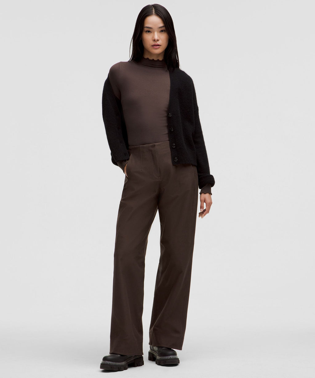 Hold Tight Lettuce-Edge Turtleneck