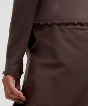 Hold Tight Lettuce-Edge Turtleneck