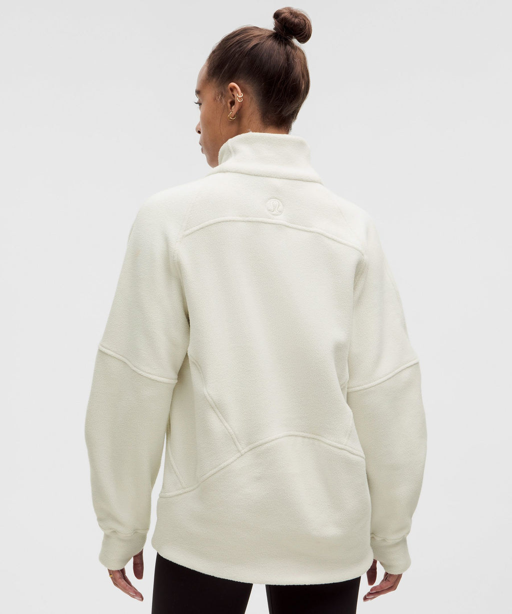 Scuba Tumbled Fleece Funnel-Neck Half Zip