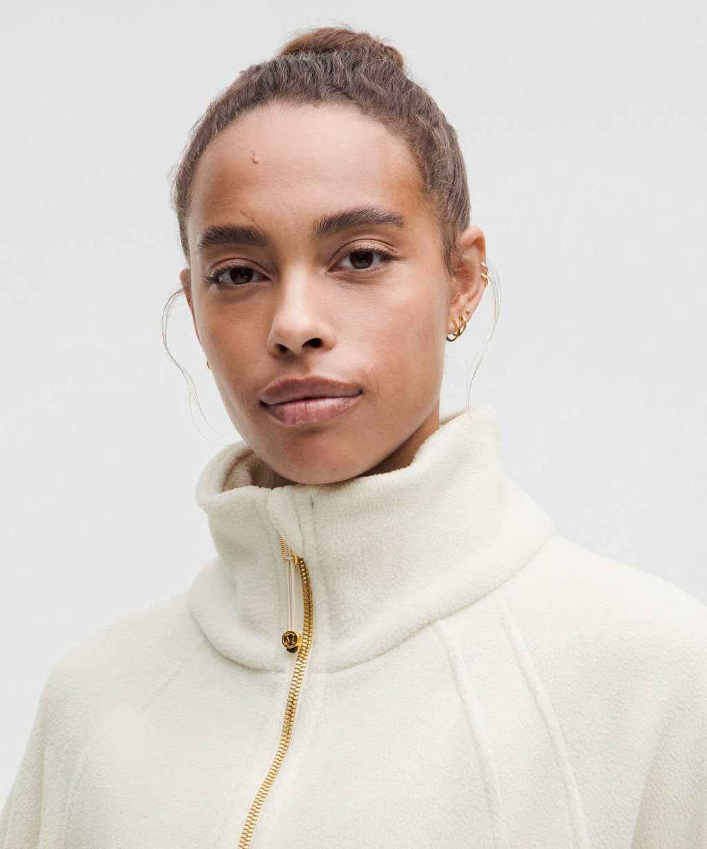 Scuba Tumbled Fleece Funnel-Neck Half Zip