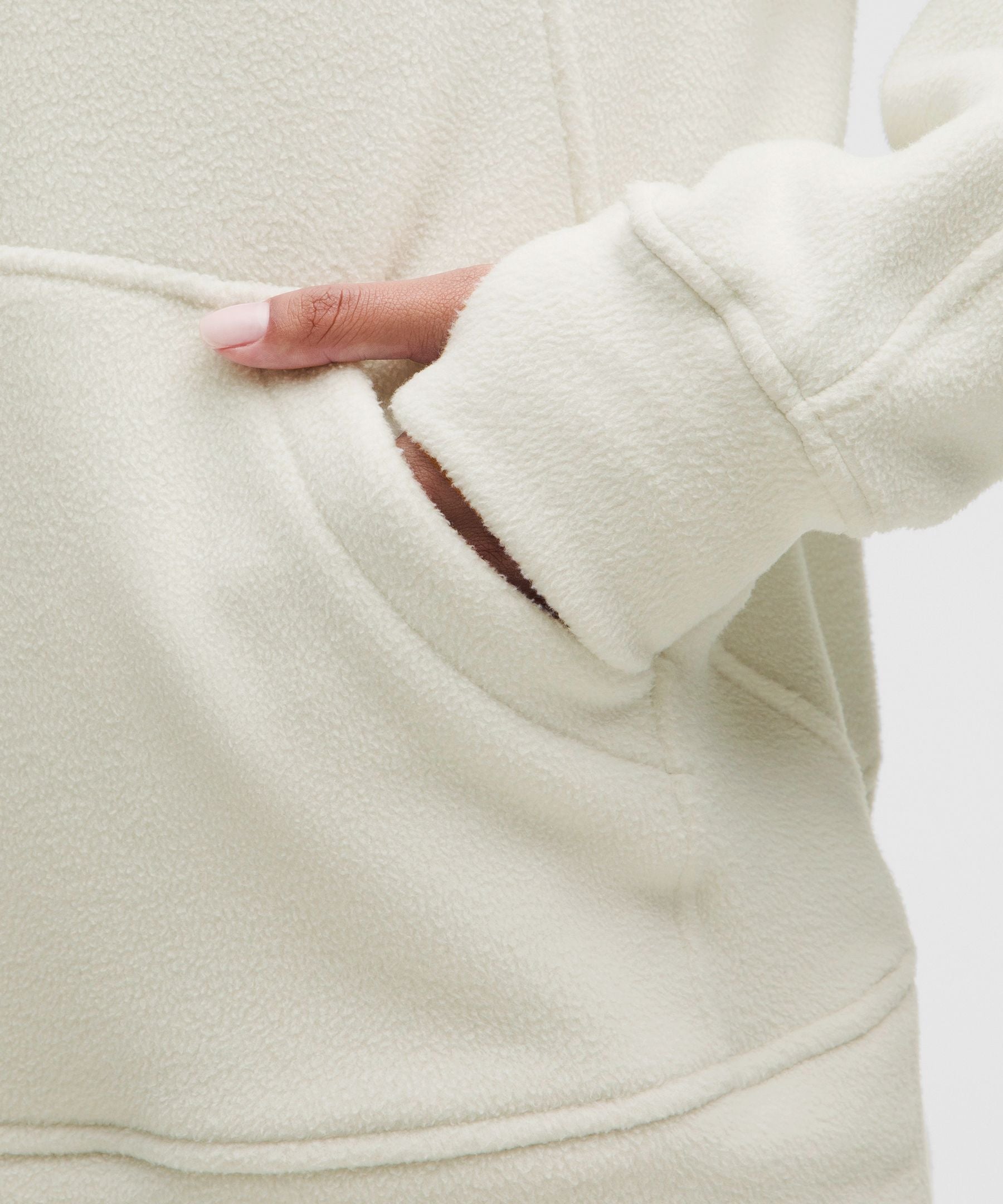 Scuba Tumbled Fleece Funnel-Neck Half Zip