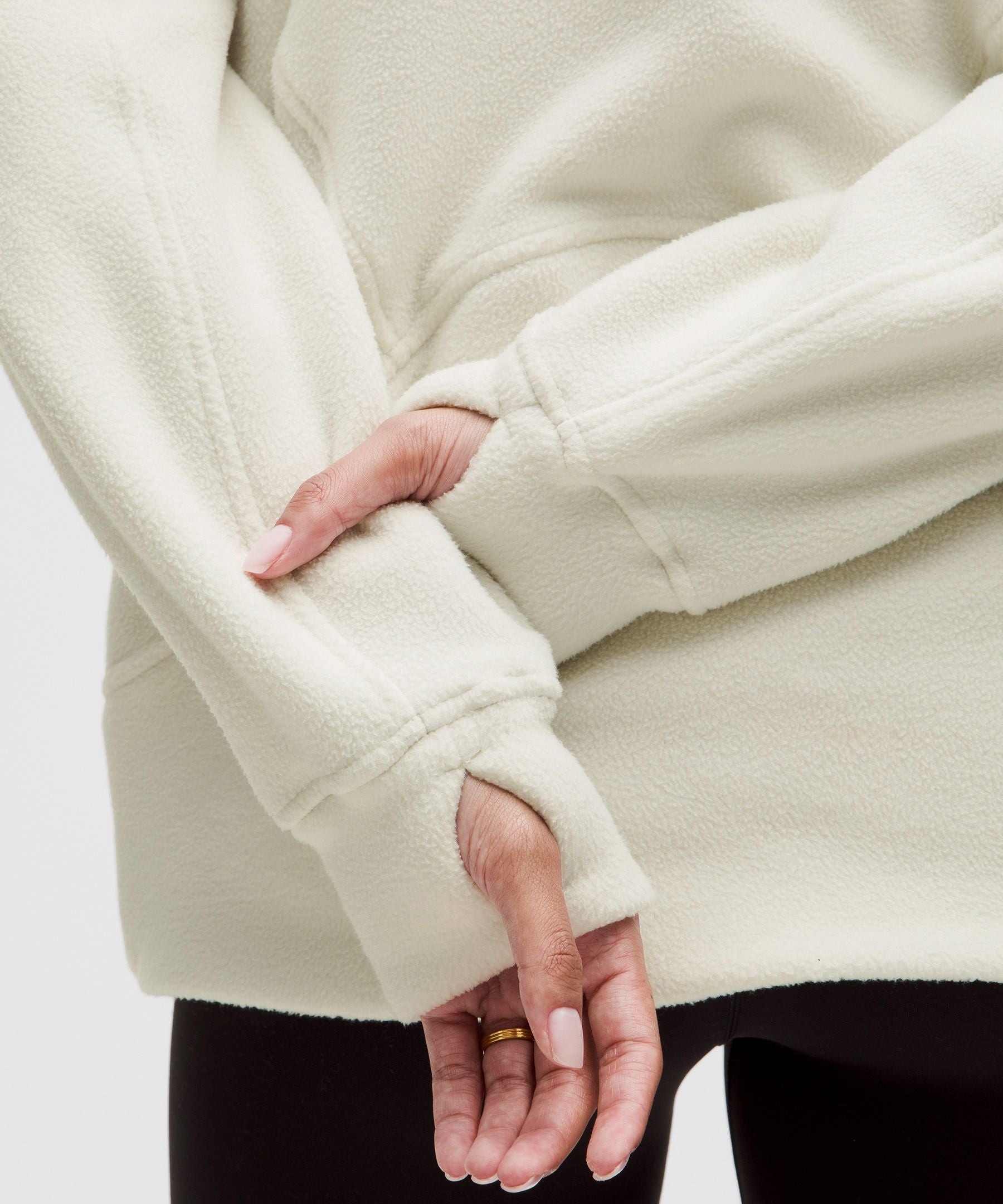 Scuba Tumbled Fleece Funnel-Neck Half Zip