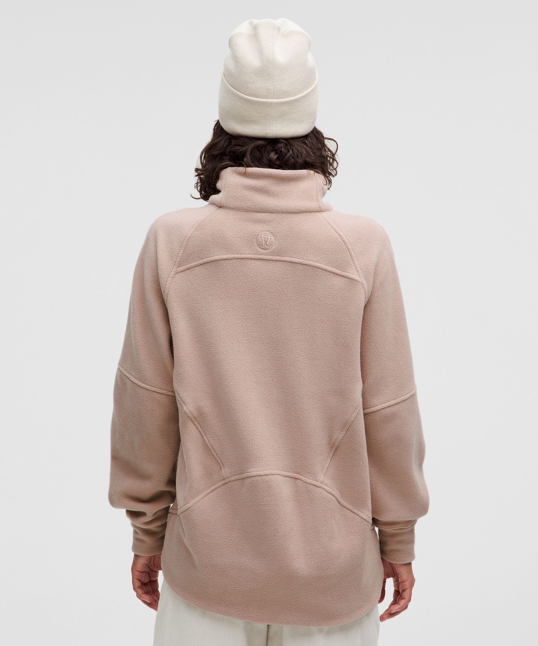 Scuba Tumbled Fleece Funnel-Neck Half Zip