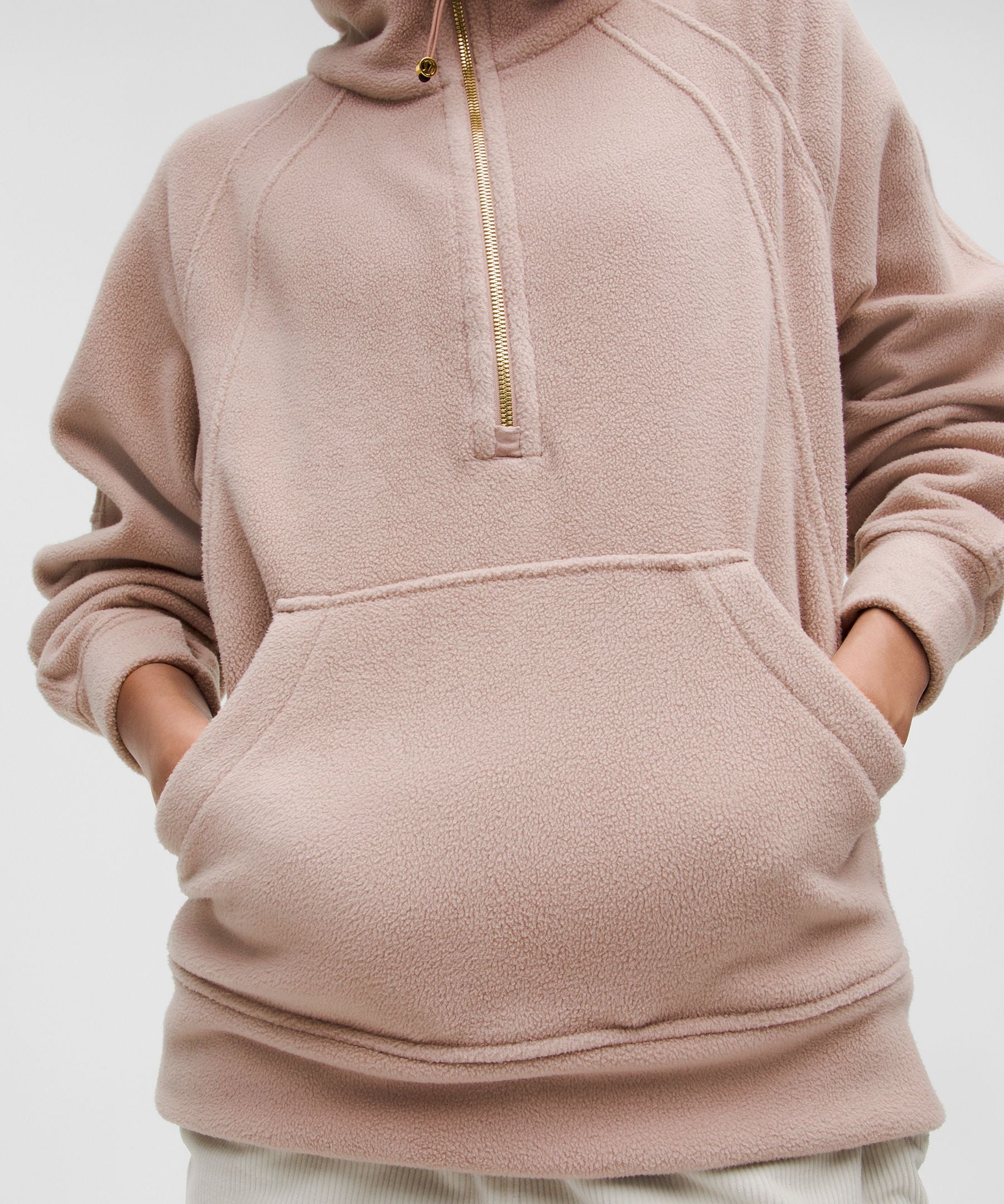 Scuba Tumbled Fleece Funnel-Neck Half Zip