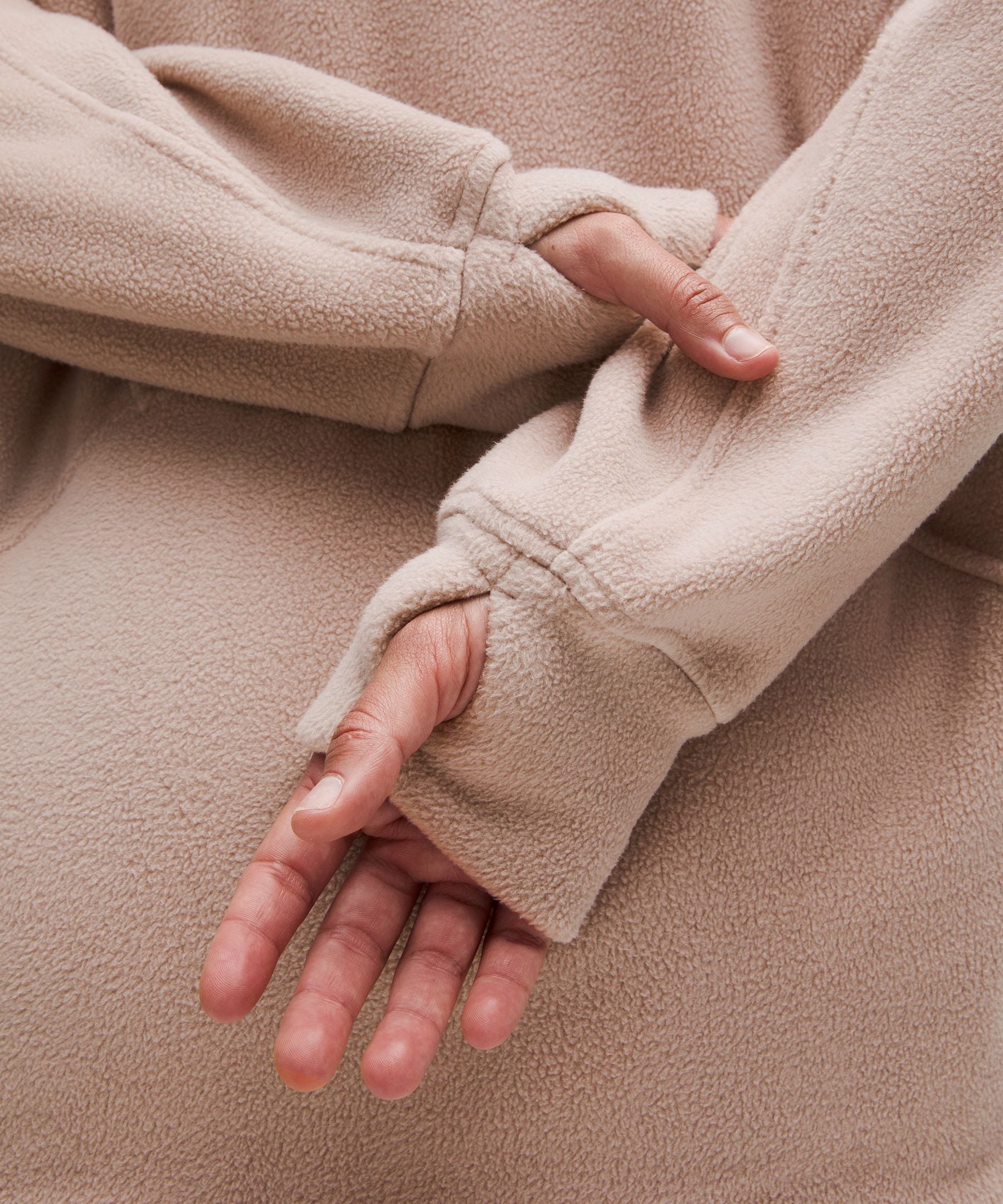 Scuba Tumbled Fleece Funnel-Neck Half Zip