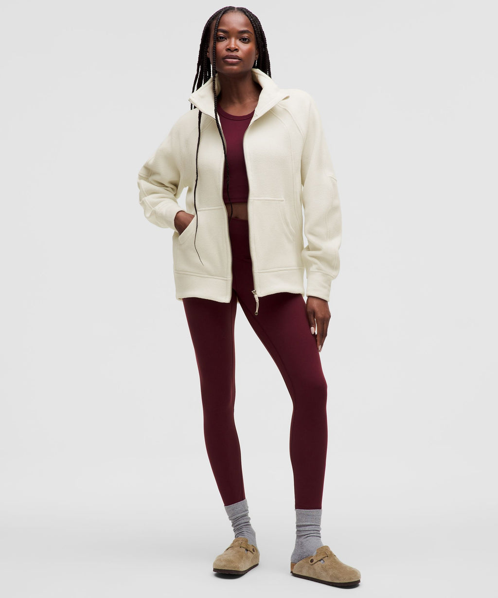 Scuba Tumbled Fleece Funnel-Neck Full Zip