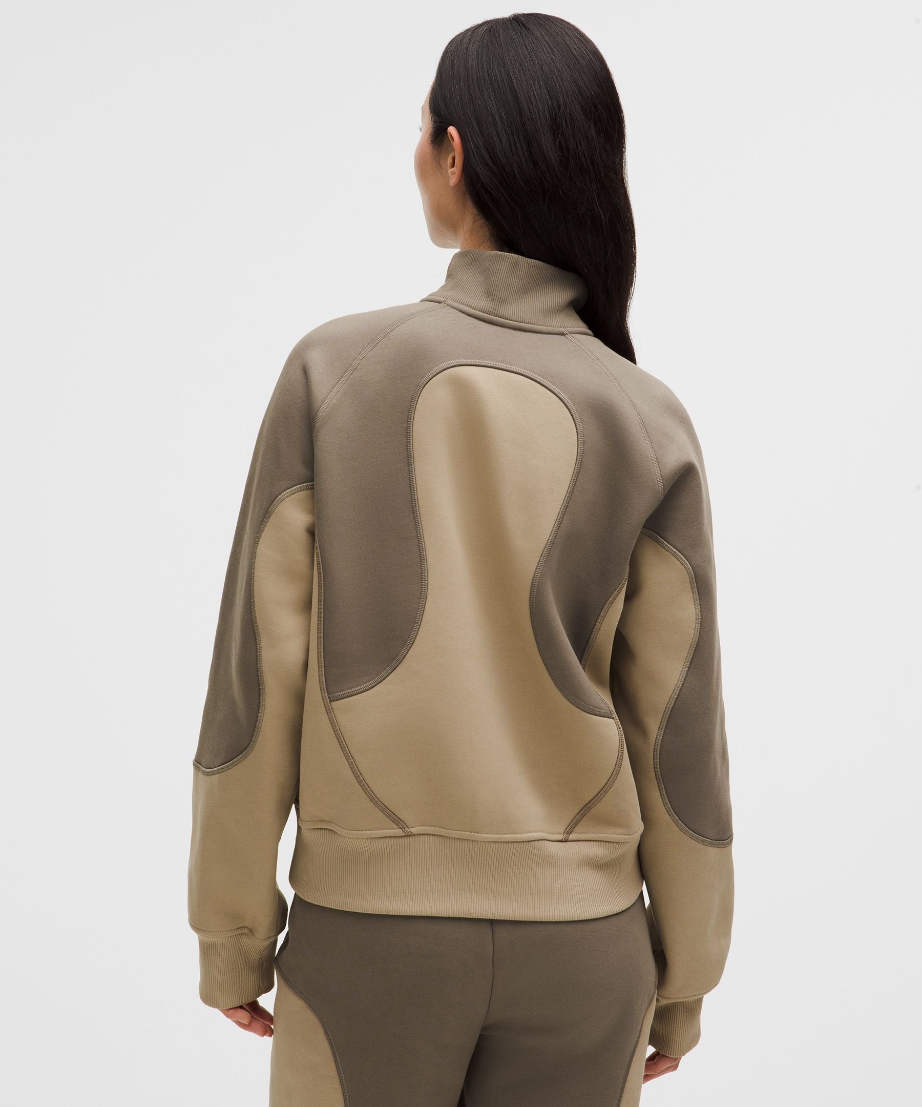 Cotton Fleece Relaxed-Fit Half Zip *SLNSH Collection