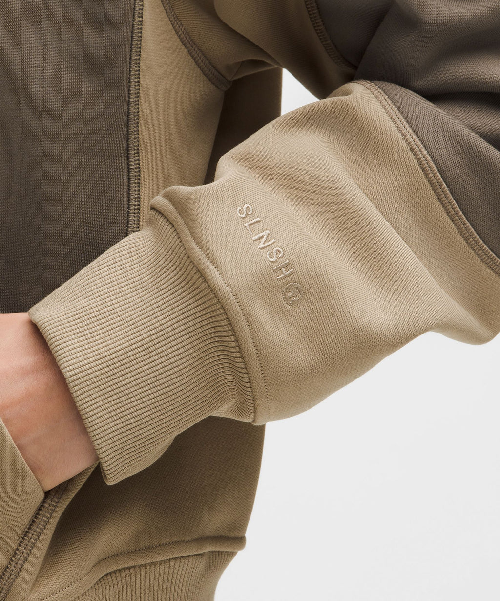 Cotton Fleece Relaxed-Fit Half Zip *SLNSH Collection