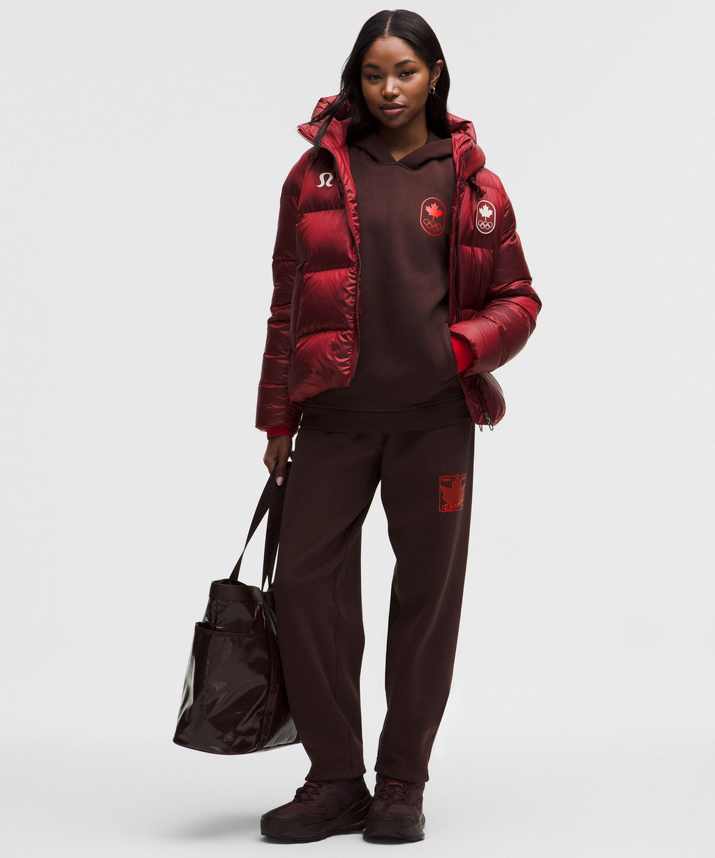 Team Canada Womens Big Cozy Oversized Hoodie *COC Logo