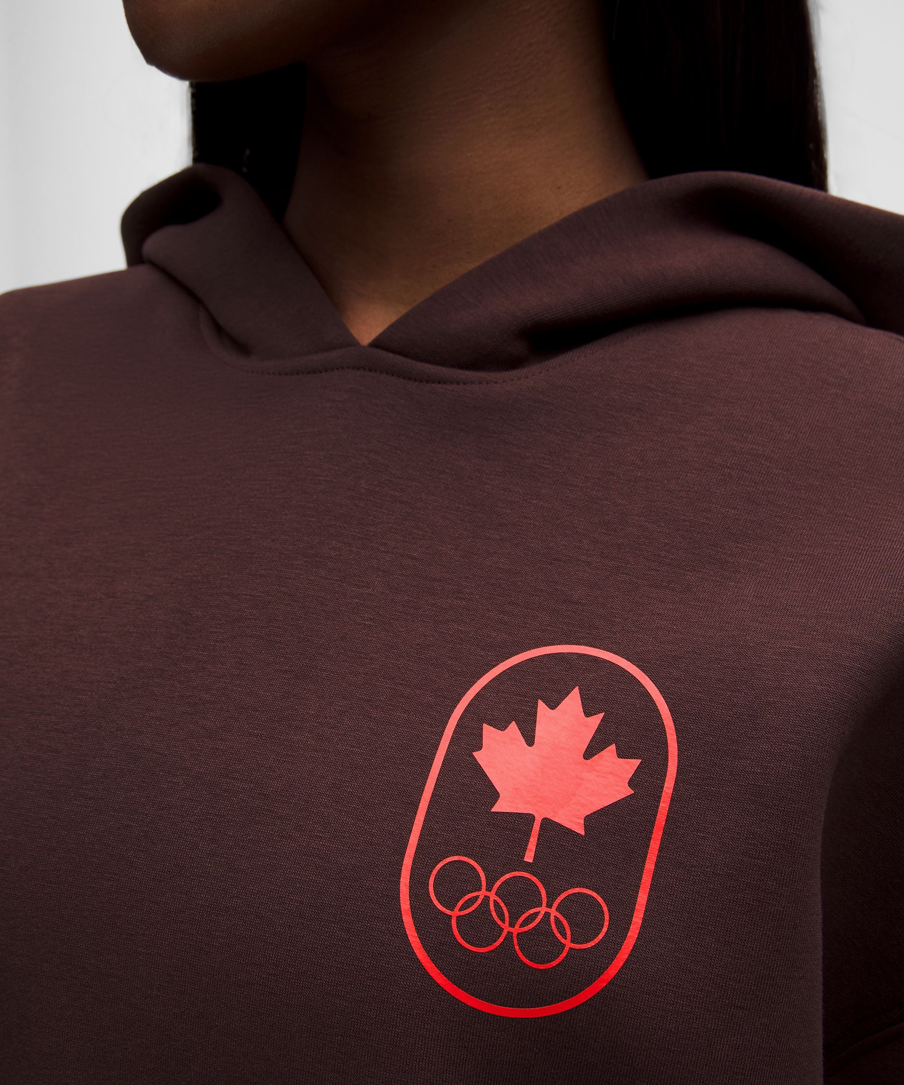 Team Canada Womens Big Cozy Oversized Hoodie *COC Logo