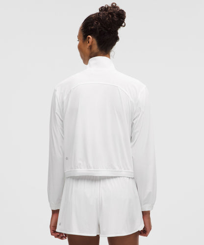 Sleek Full-Zip Running Jacket