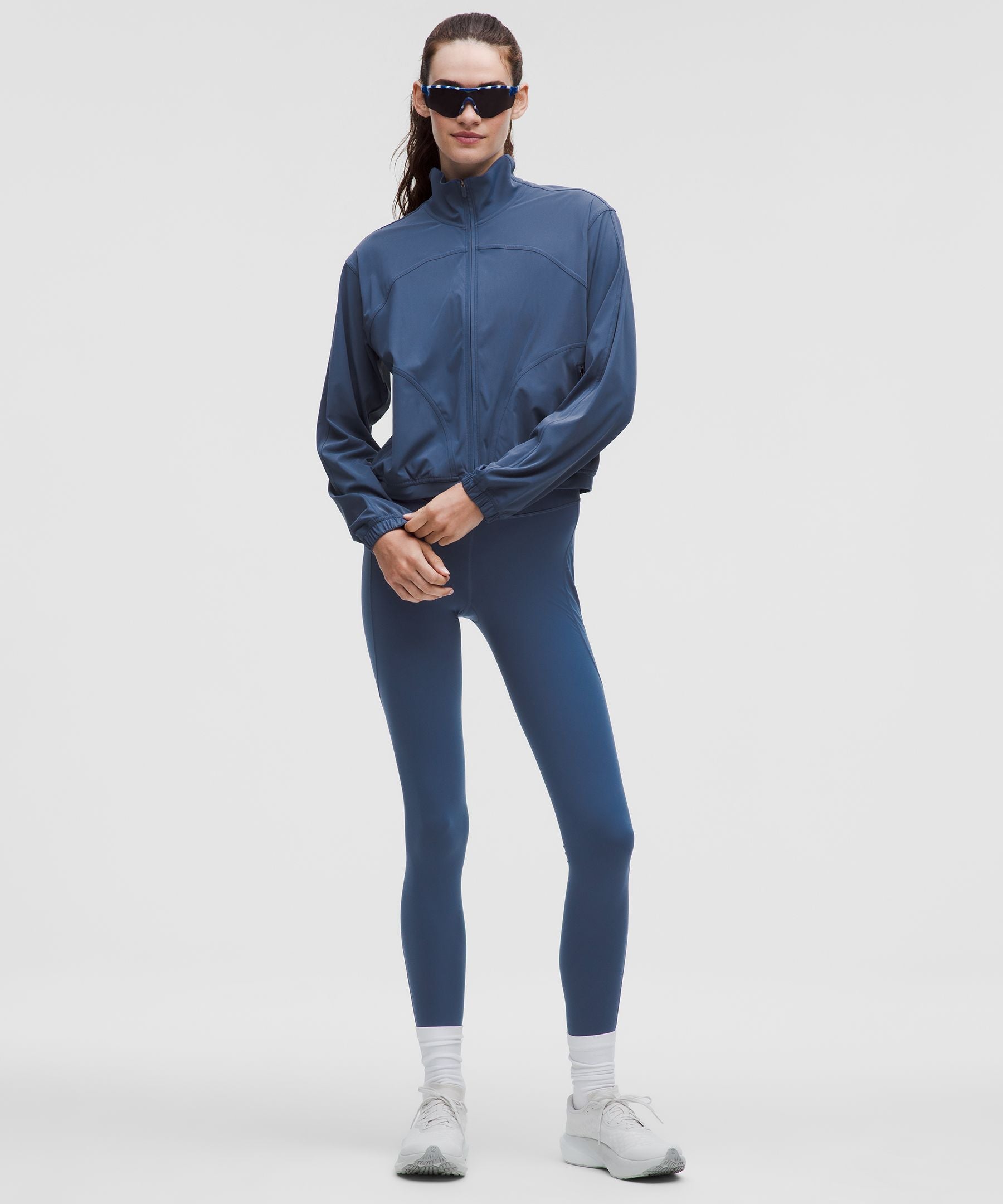 Sleek Full-Zip Running Jacket
