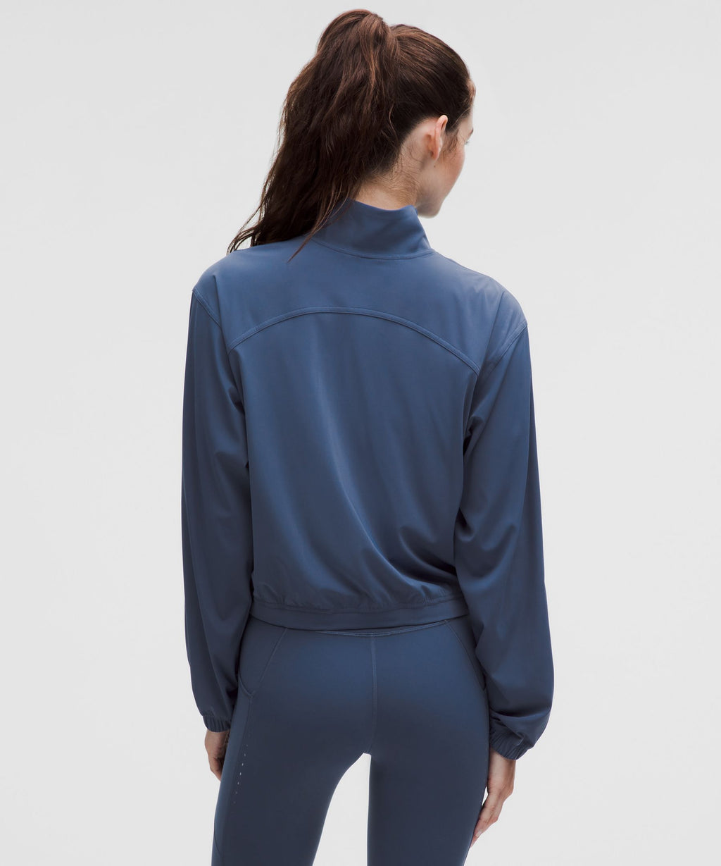 Sleek Full-Zip Running Jacket