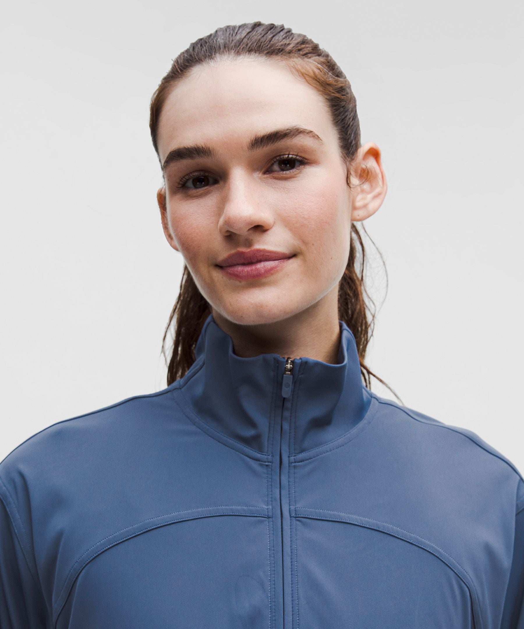 Sleek Full-Zip Running Jacket