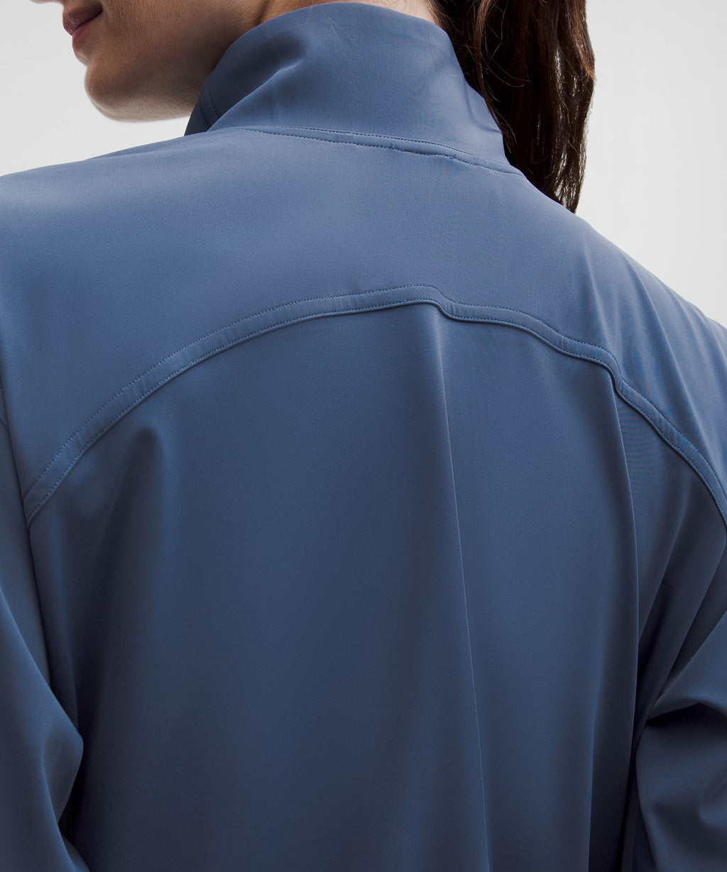 Sleek Full-Zip Running Jacket