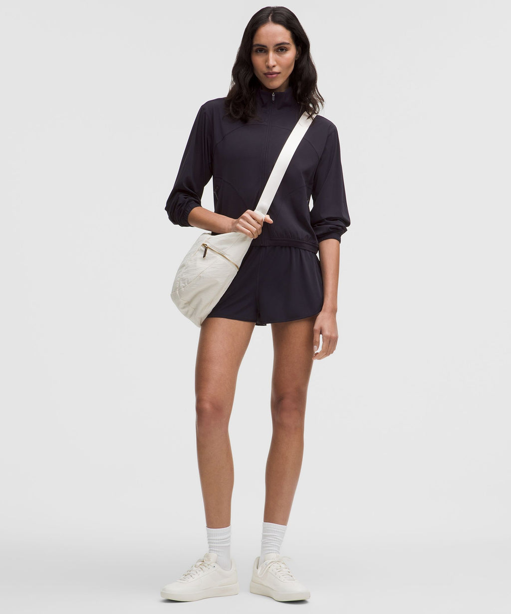 Sleek Full-Zip Running Jacket