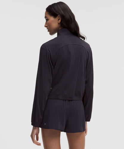Sleek Full-Zip Running Jacket