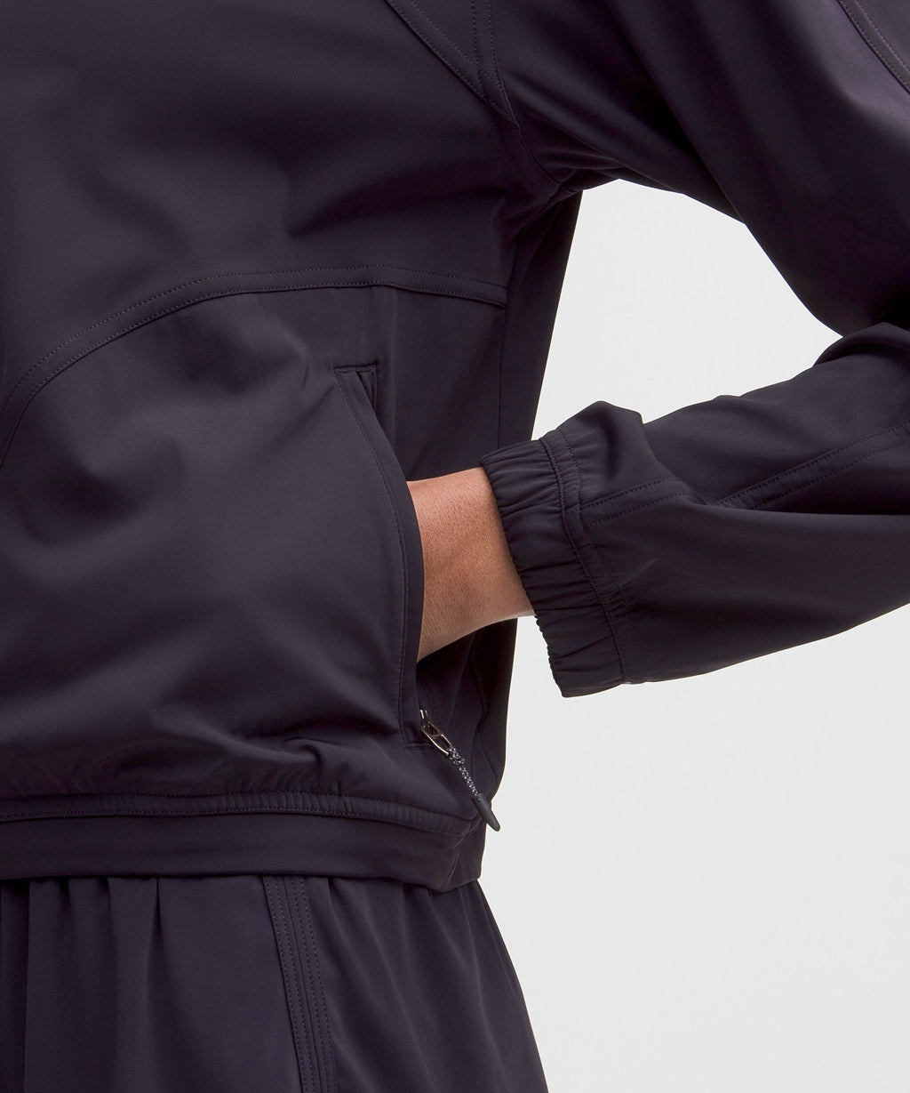 Sleek Full-Zip Running Jacket