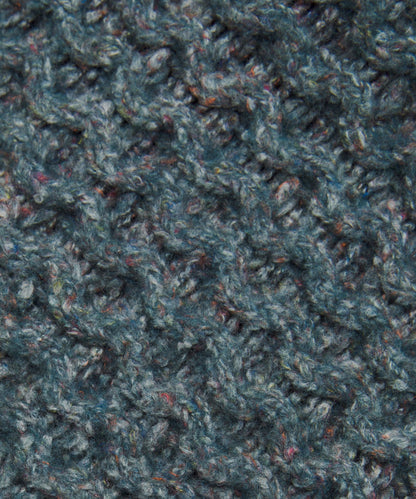Wool-Blend Cable-Knit Sweater