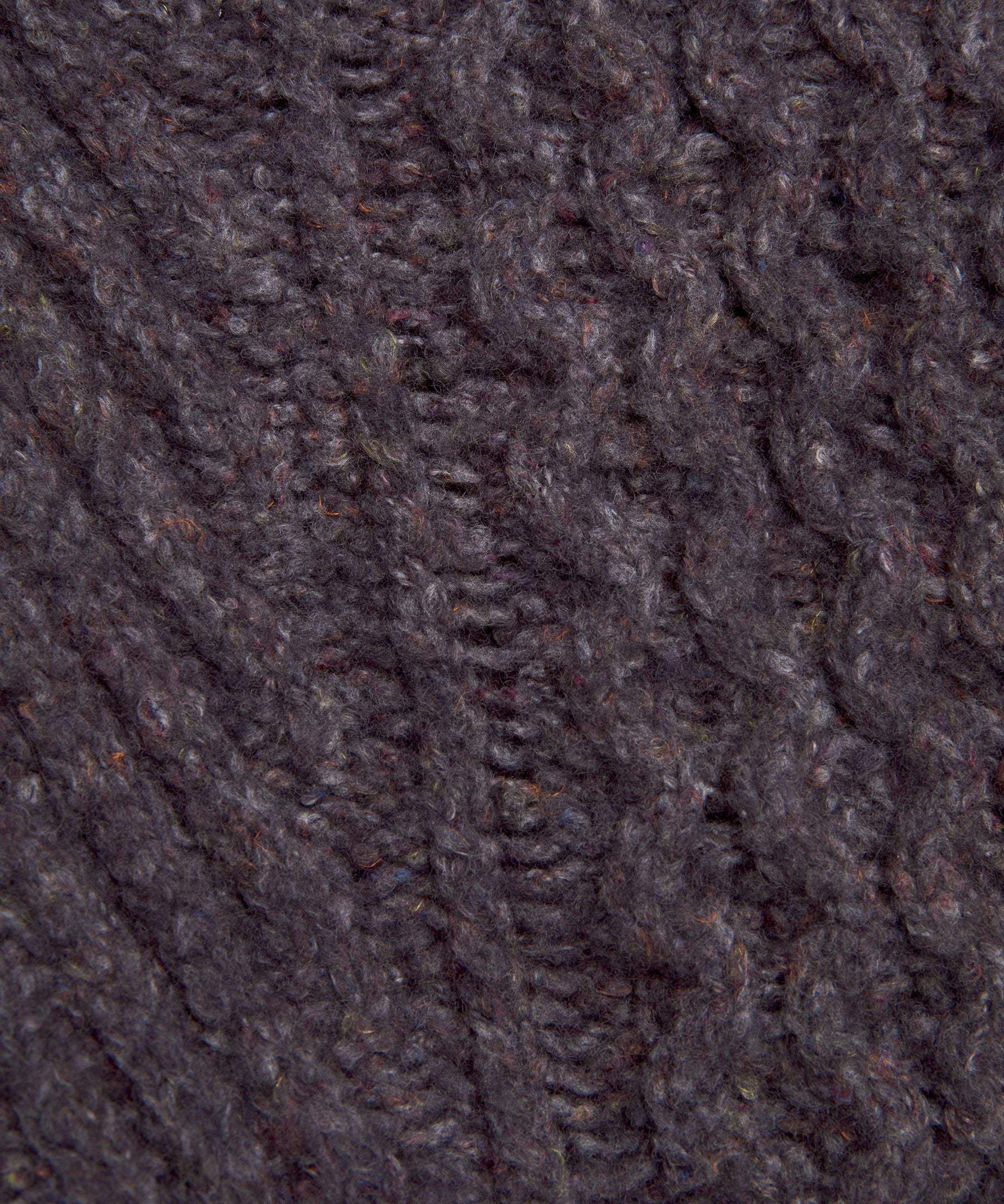 Wool-Blend Cable-Knit Sweater