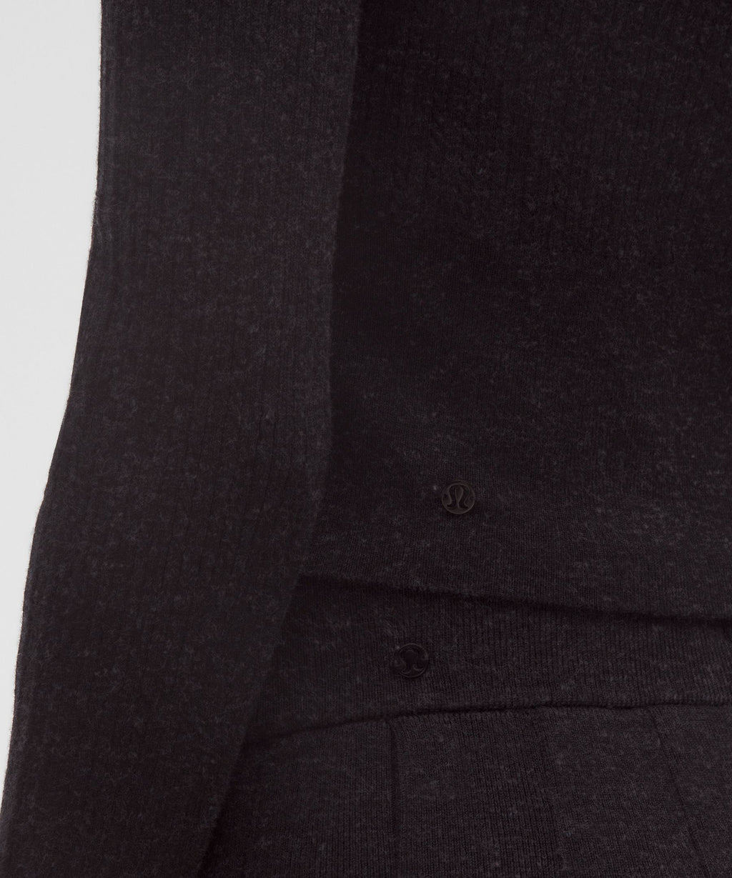 Micro Cable Merino Wool Hooded Cardigan