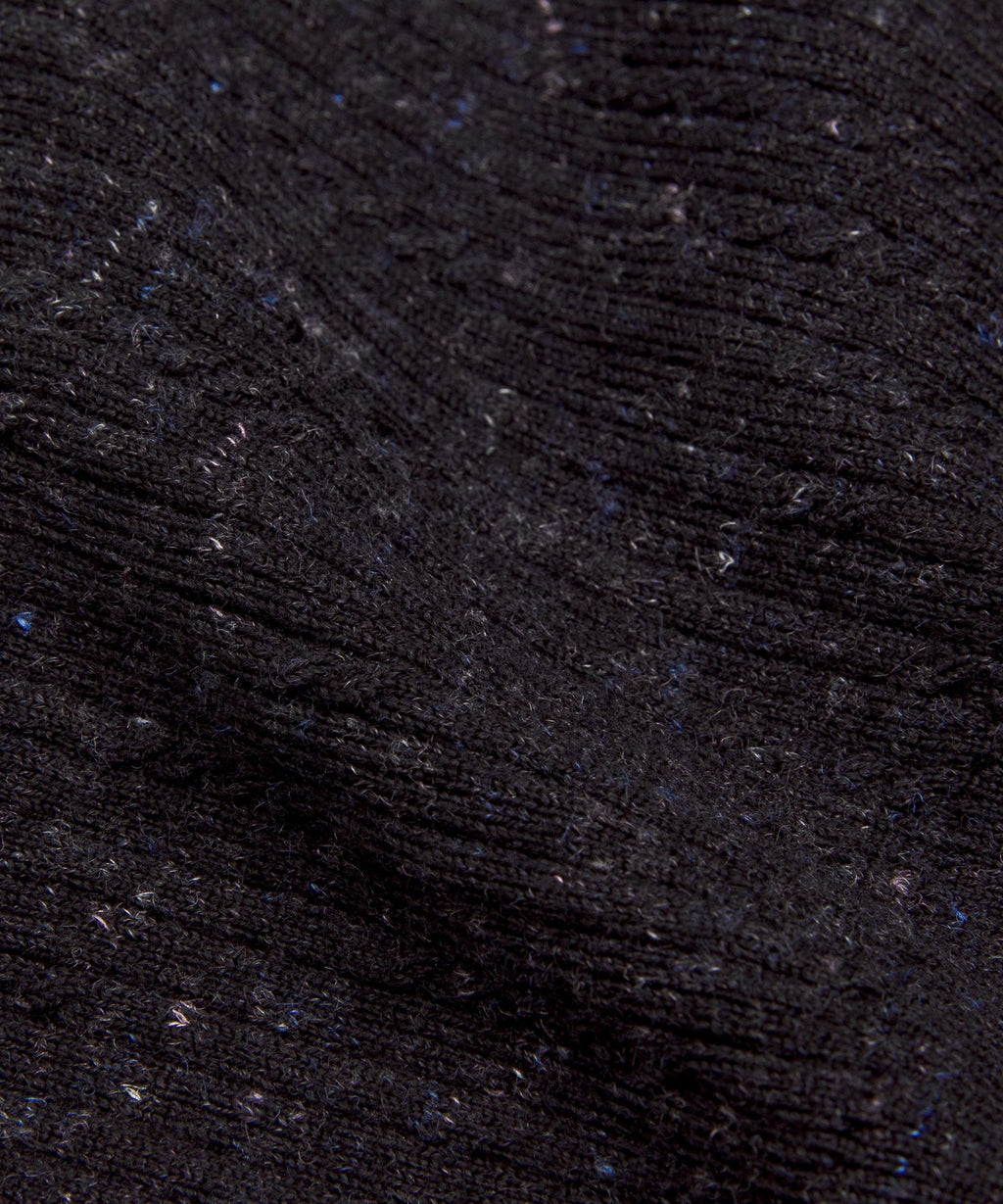 Micro Cable Merino Wool Hooded Cardigan