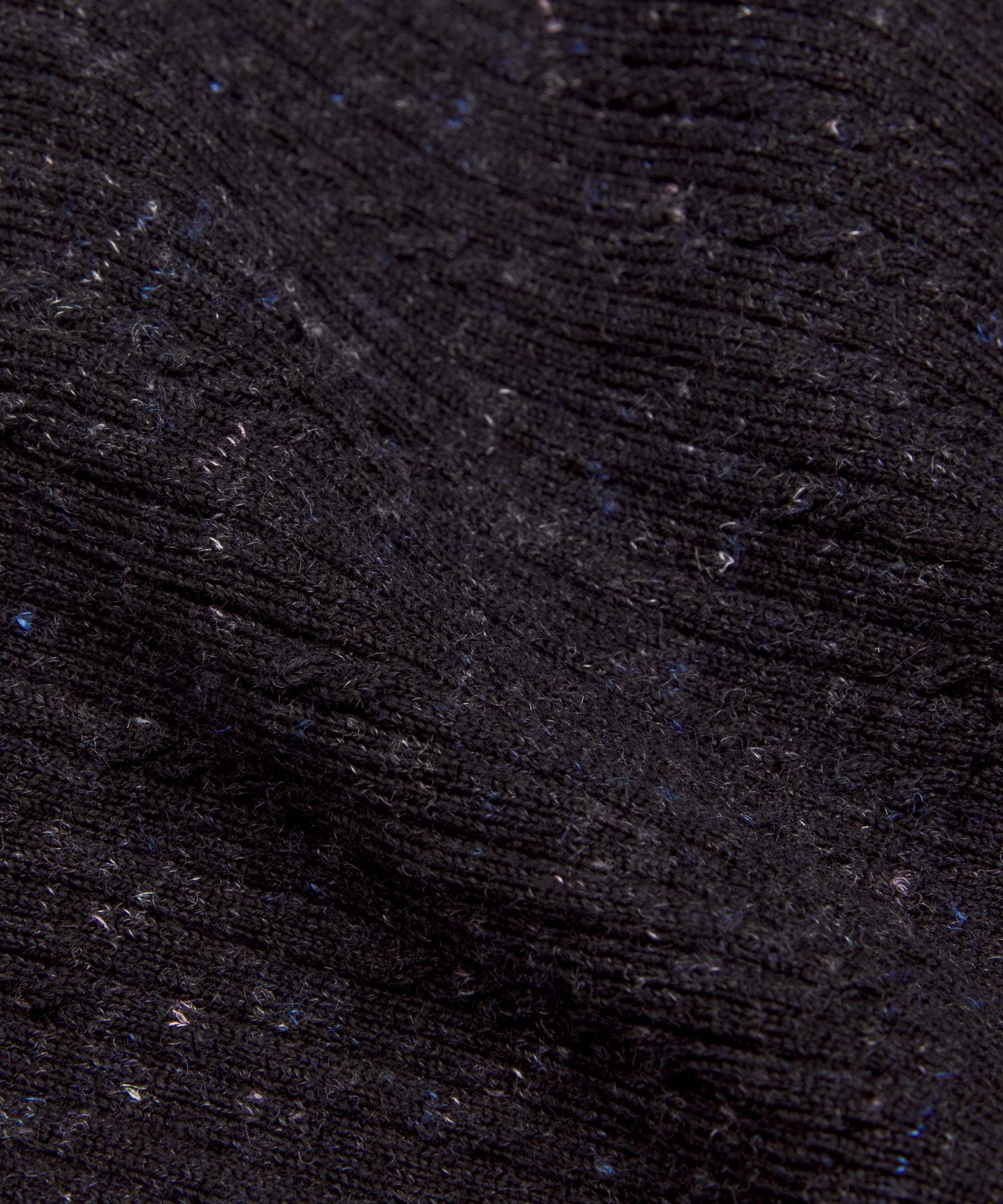 Micro Cable Merino Wool Hooded Cardigan