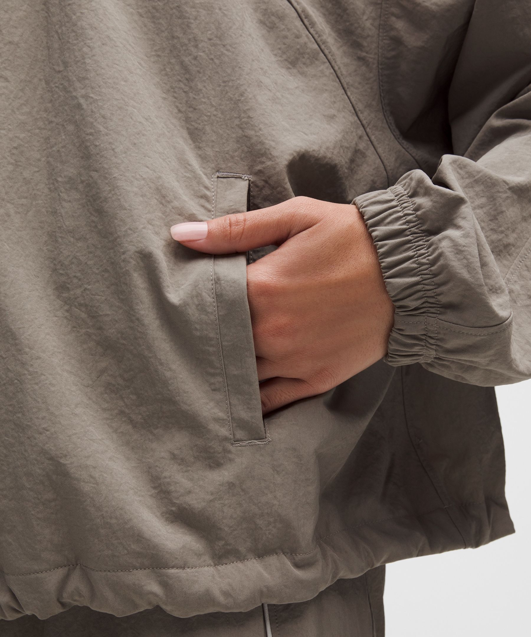 License to Train Woven Oversized Jacket