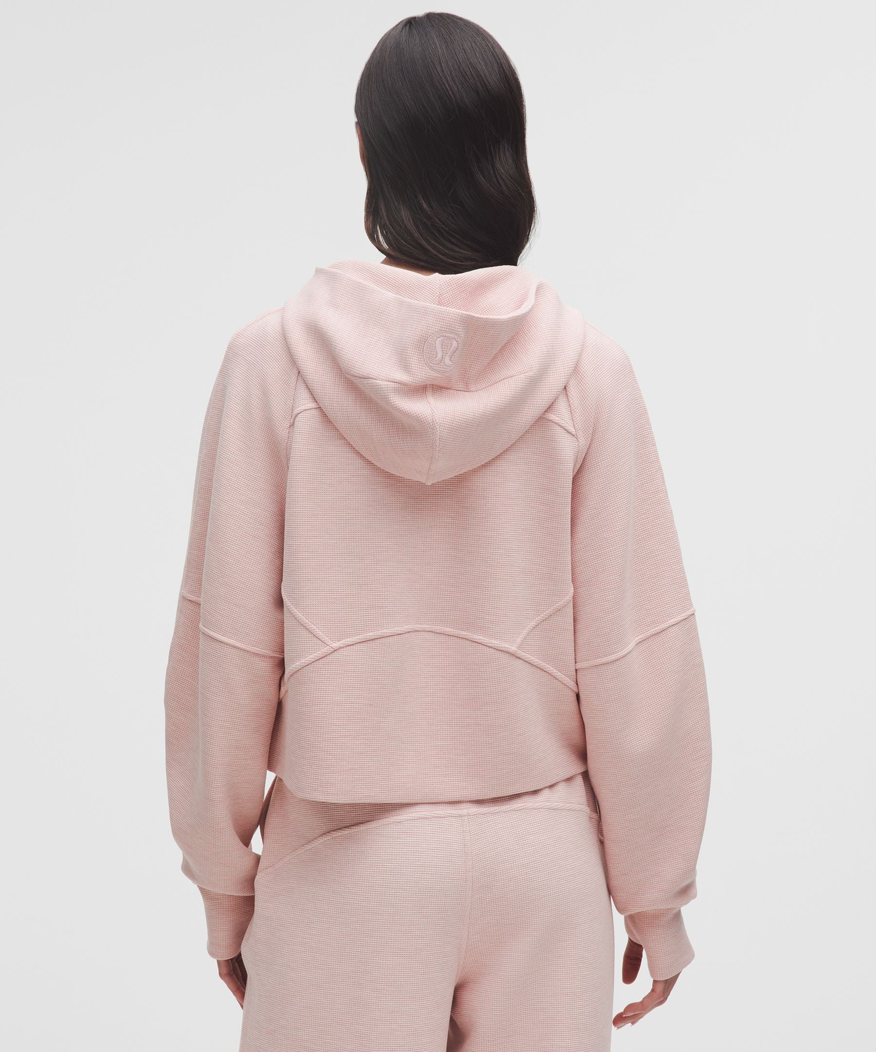 Scuba Oversized Full-Zip Hoodie *Waffle