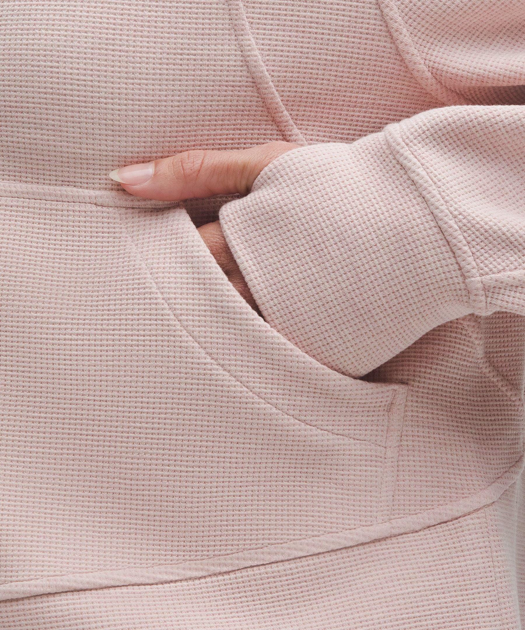 Scuba Oversized Full-Zip Hoodie *Waffle