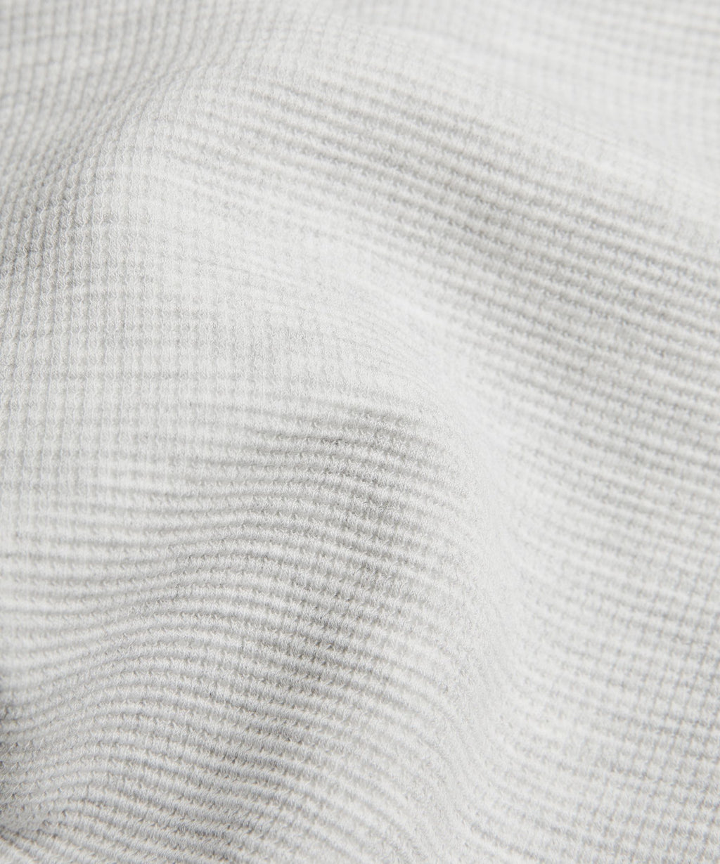 Scuba Oversized Full-Zip Hoodie *Waffle