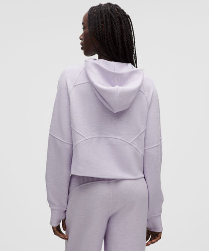 Scuba Oversized Full-Zip Hoodie *Waffle